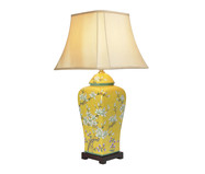 Abajur em Porcelana Coolidge Bivolt Amarelo | WestwingNow