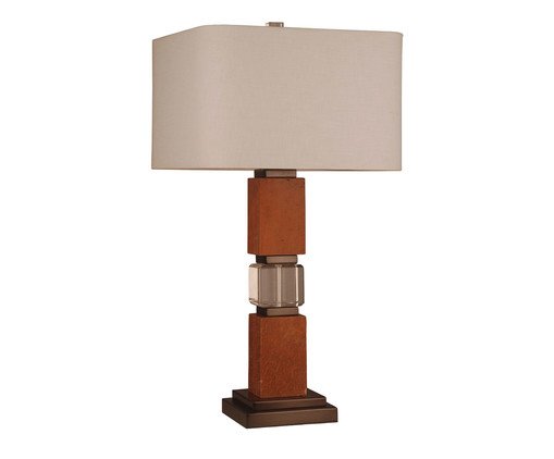 Abajur Michael Marrom Bivotl, brown | WestwingNow