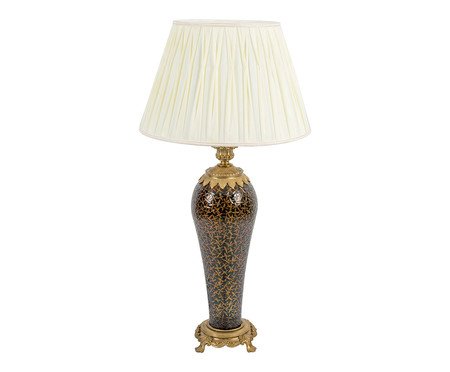 Abajur em Cristal Hunter Bivolt Dourado | Westwing