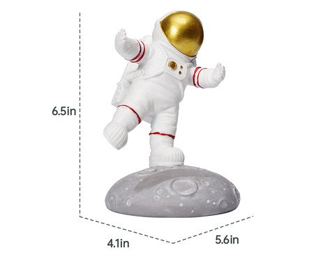 Escultura Astronaut I - Branco