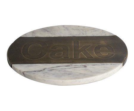 Bandeja para Bolo Matteo - Branco | Westwing