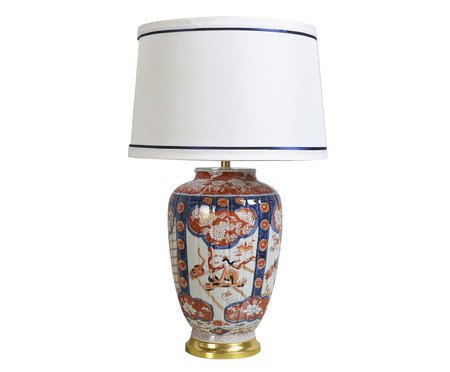 Abajur em Porcelana Bobbie Bivolt I Vermelho | Westwing