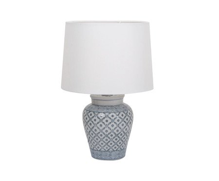 Abajur em Porcelana Paolo Azul | Westwing