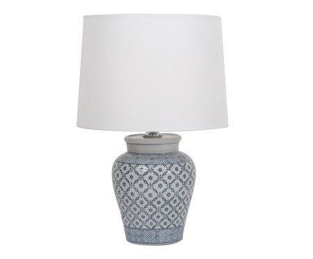 Abajur em Porcelana Paolo Azul | Westwing