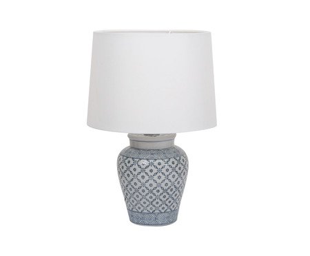 Abajur em Porcelana Paolo Azul | Westwing