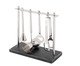 Jogo para Bar em Inox com Base Madeira II - Prateado, silver or metallic | WestwingNow