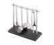Jogo para Bar em Inox com Base Madeira II - Prateado, silver or metallic | WestwingNow