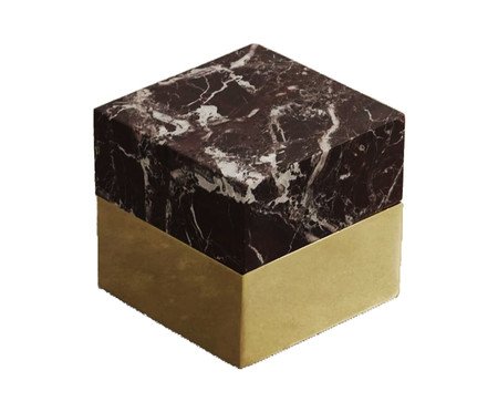 Caixa em Metal Nemiera - Dourado | Westwing