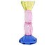 Castiçal em Cristal Jasmine II - Azul, blue | WestwingNow