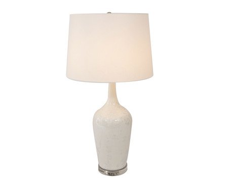 Abajur em Porcelana Leibman Bivolt Branco | Westwing