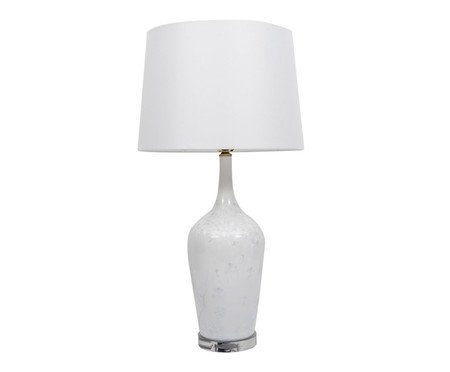 Abajur em Porcelana Leibman Bivolt Branco | Westwing