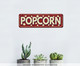 Placa de Madeira Estampada Popcorn, Colorido | WestwingNow