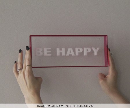 Quadro Be Happy | Westwing