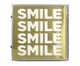 Quadro Smile, Dourado | WestwingNow