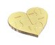 Puzzle Coração Gold, Dourado | WestwingNow