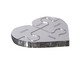 Puzzle Coração Silver, Prata ou Metálico | WestwingNow