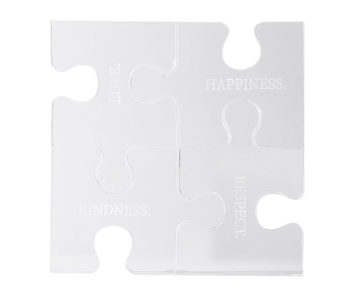 Puzzle Happiness, Transparente | WestwingNow