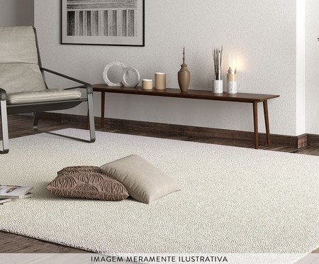 Tapete Loop Creme - 200X250cm | Westwing