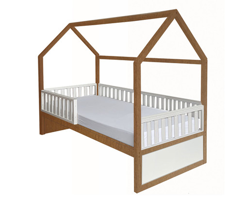 Cama Montessori Branco e Mel, beige | WestwingNow