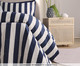 Duvet Listras Bold Marinho 200 Fios, blue | WestwingNow