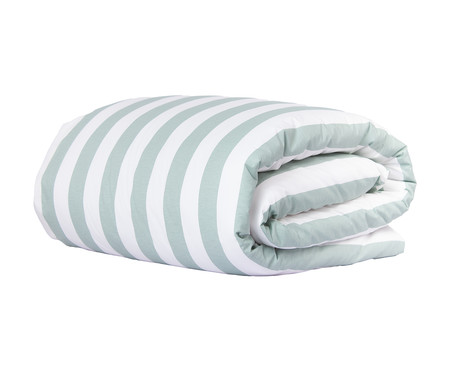 Duvet Listras Bold Menta 200 Fios | WestwingNow