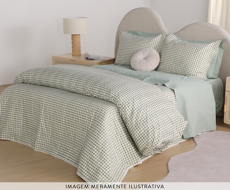 Duvet Mini Vichy Oliva 200 Fios | WestwingNow