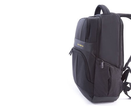 Mochila Business Ikonn Preta e Amarela | Westwing