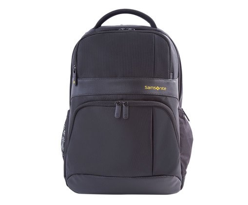 Mochila Business Ikonn Preta e Amarela, Colorido | WestwingNow
