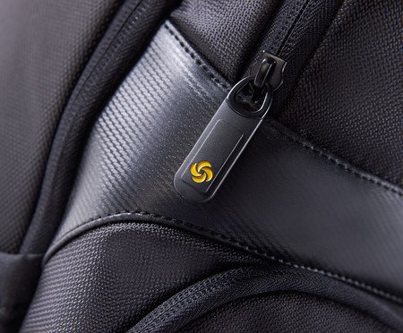 Mochila Business Ikonn Preta e Amarela | Westwing