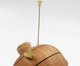 Escultura de Parede Mundinho Trajetoria Pião, Dourado | WestwingNow