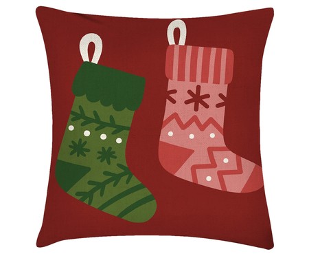 Capa de Almofada Xmas Socks | WestwingNow