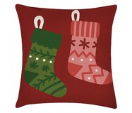 Capa de Almofada Xmas Socks | WestwingNow