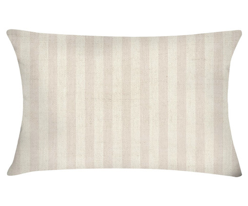 Capa de Almofada Stripes Branca, Branco | WestwingNow