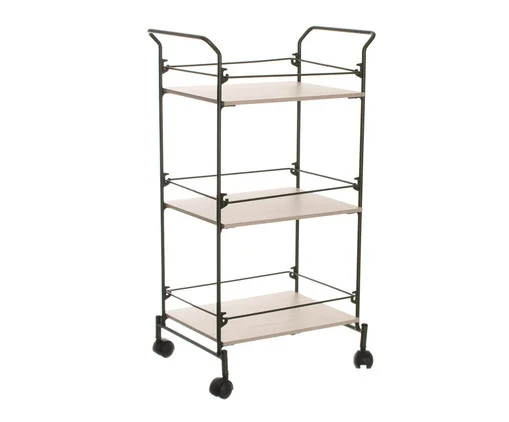 Carrinho Retangular Verde Oliva e Legno Crema, Verde | WestwingNow