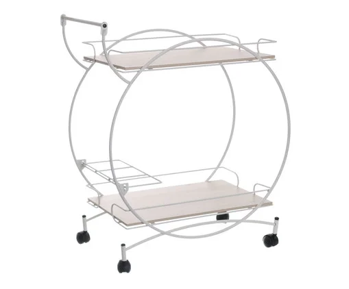 Carrinho Vintage Branco e Legno Crema, Branco | WestwingNow