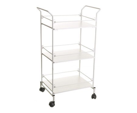 Carrinho Retangular Branco