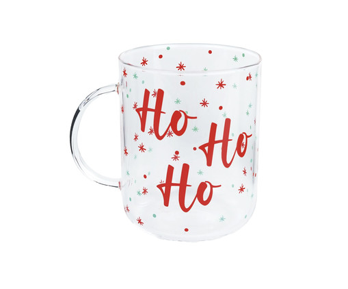 Caneca Ho ho e Poás, transparent | WestwingNow