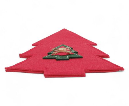 Porta-Talheres Árvore Vermelho | Westwing