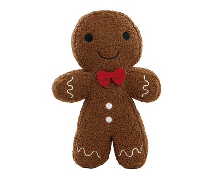 Almofada Gingerbread - Marrom