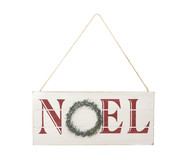 Placa Noel com Guirlanda | WestwingNow