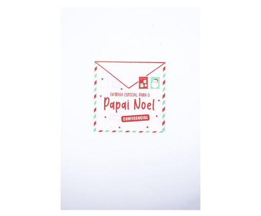 Guardanapo de Papel Carta Papai Noel, multicolor | WestwingNow