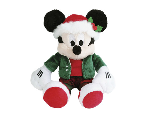 Mickey de Pelúcia Roupinha Xadrez, multicolor | WestwingNow