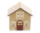 Adorno Casa Gingerbread com Led - Marrom e Branco, brown | WestwingNow