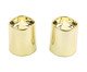 Dupla de Velas Eletronic com Led - Douradas, gold | WestwingNow