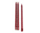 Dupla de Velas Banquete Espiral II - Vermelho, red | WestwingNow