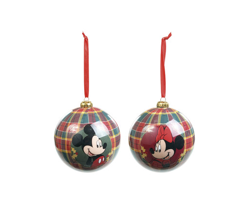 Jogo de Bolas Xadrez Mickey e Minnie, multicolor | WestwingNow