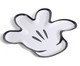 Prato Luva Mickey - Branco e Preto, white | WestwingNow