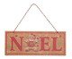 Placa Noel com Gingerbread, multicolor | WestwingNow