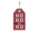 Placa para Pendurar Ho Ho Ho - Vermelha, red | WestwingNow