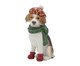 Cachorro em Resina Vestindo Cachecol, Touca e Luvinhas, white | WestwingNow